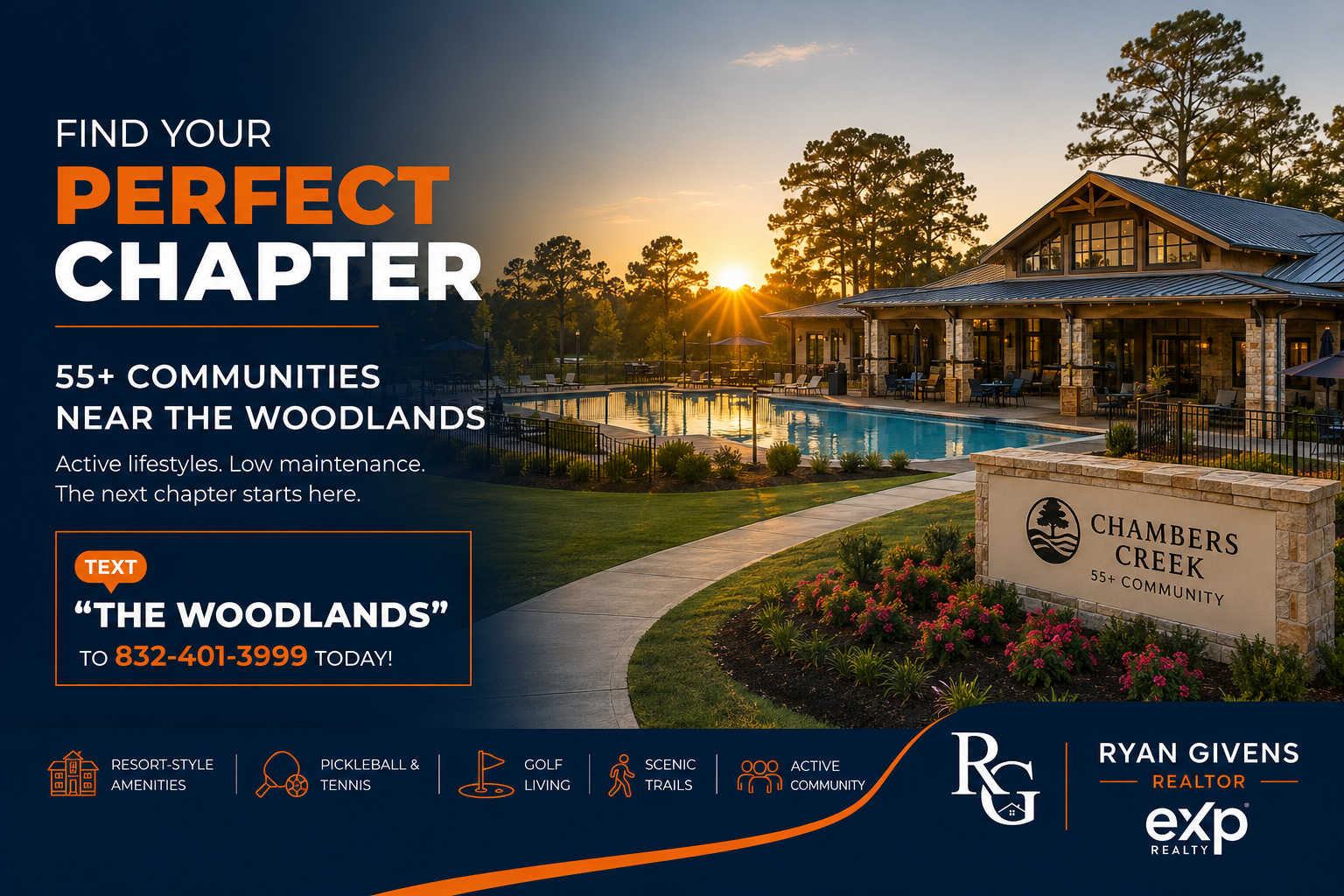 55+ Communities Near The Woodlands
