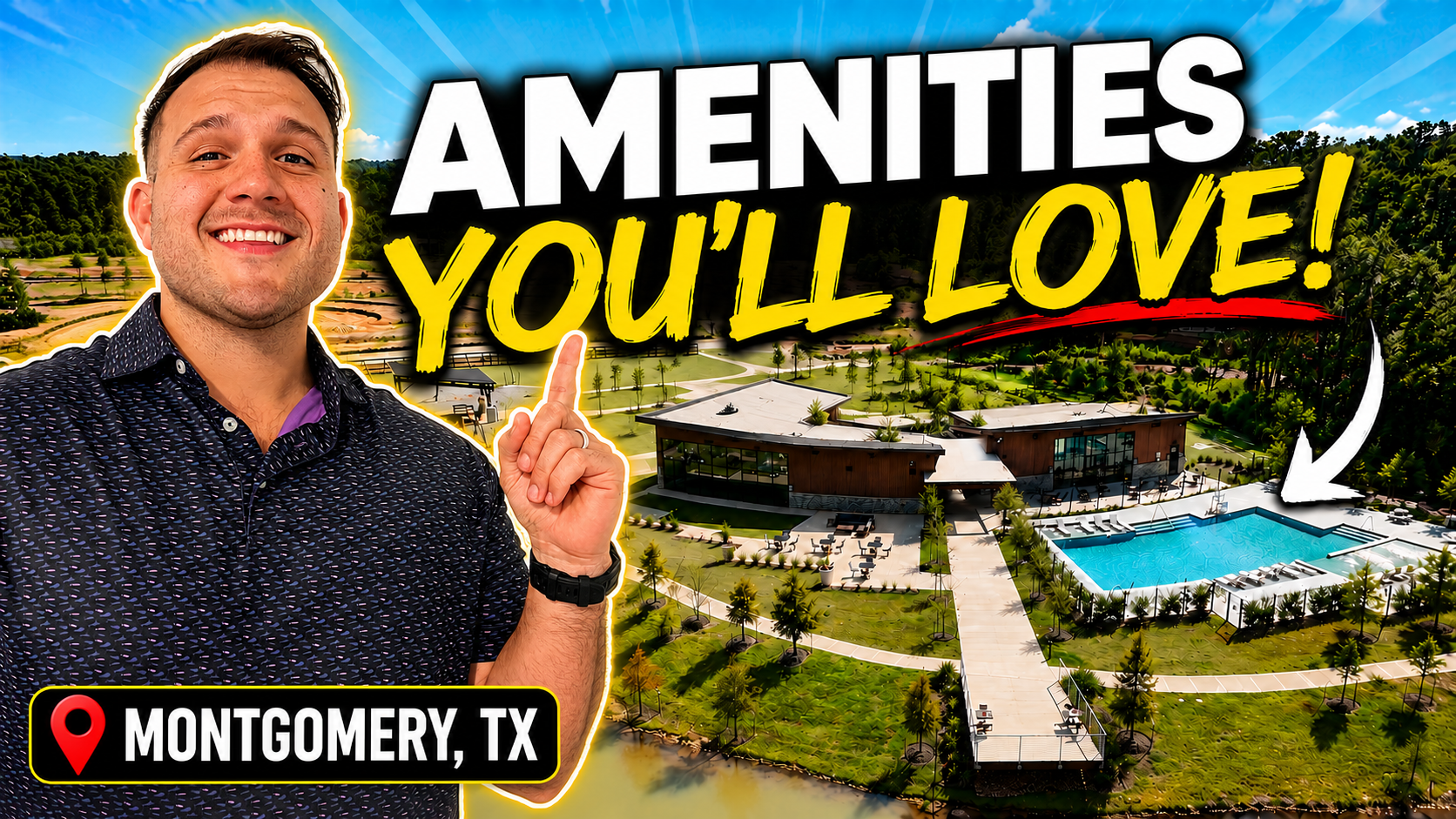 Montgomery TX Homes for Sale | Clopton Farms Community Tour
